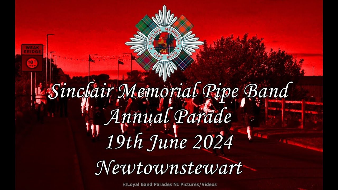 Sinclair Memorial Pipe Band (Full Parade) 19/06/24