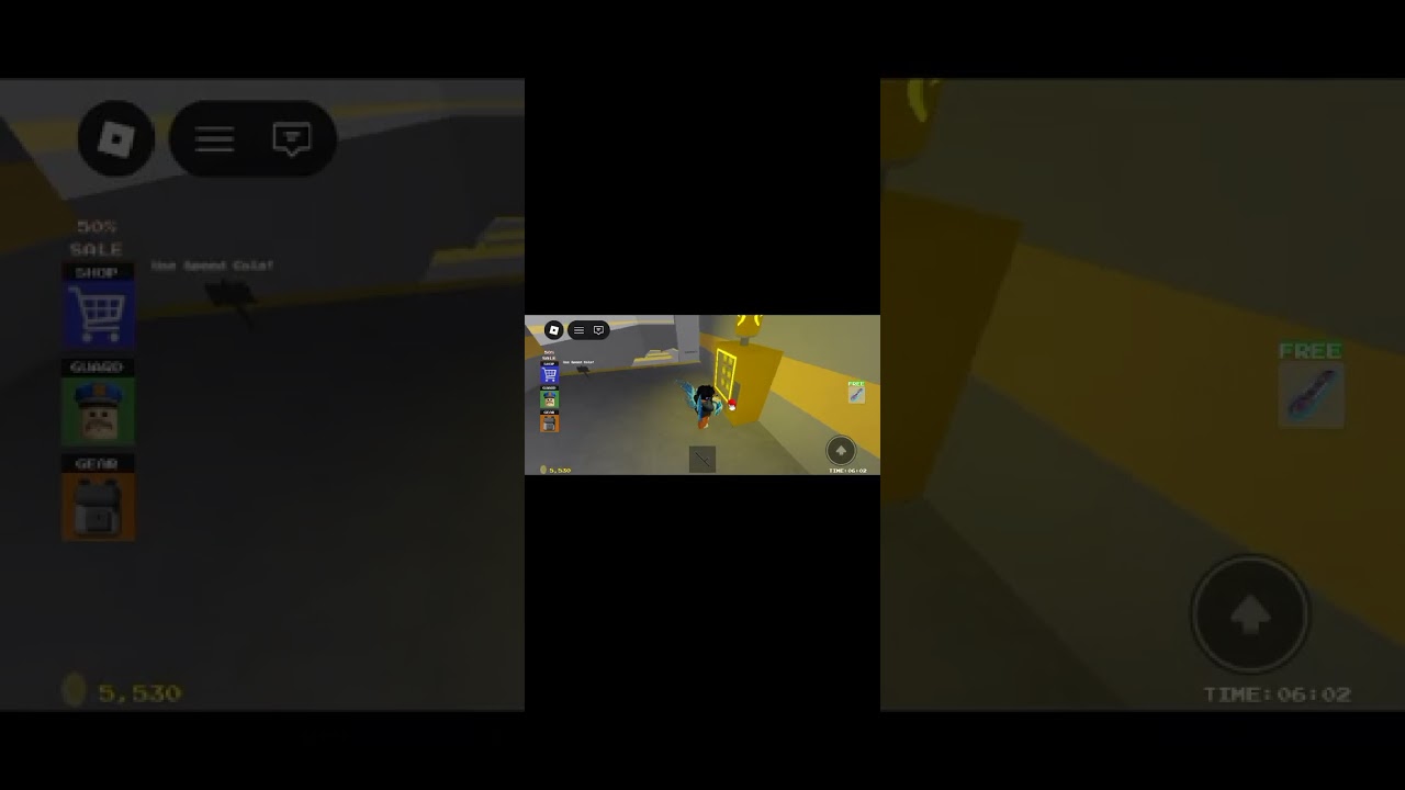 Roblox da barri qamoqxonasidan qochdim va sirli joyni topdim👀