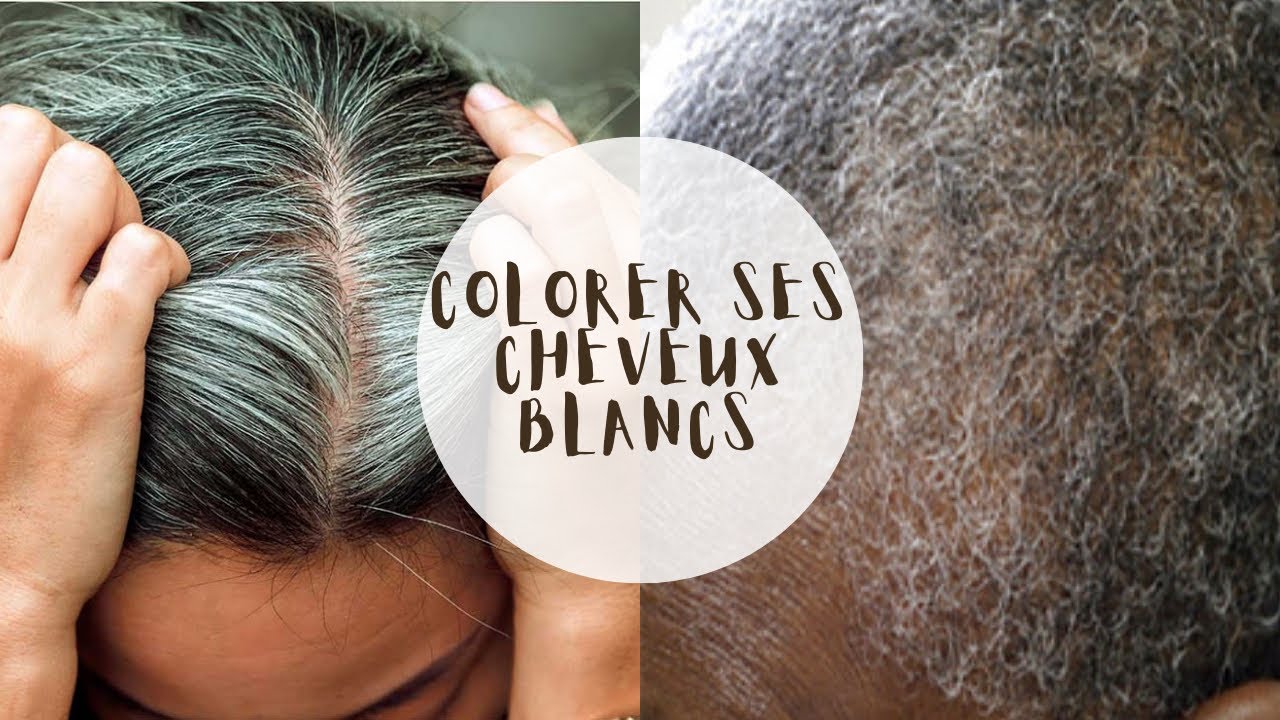 COLORER SES CHEVEUX BLANCS : 3 RECETTES NATURELLES‼️PAS CHER‼️