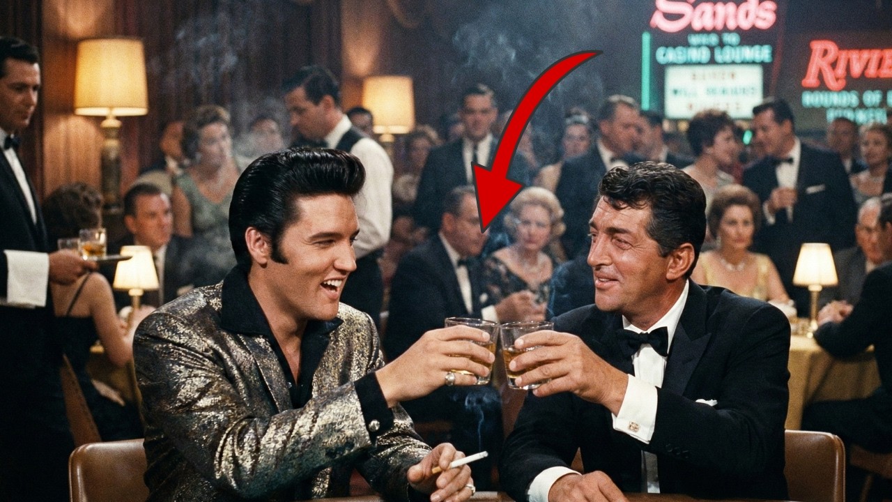 Elvis Presley tentou acompanhar Dean nos drinks — A foto da manhã seguinte virou LENDA