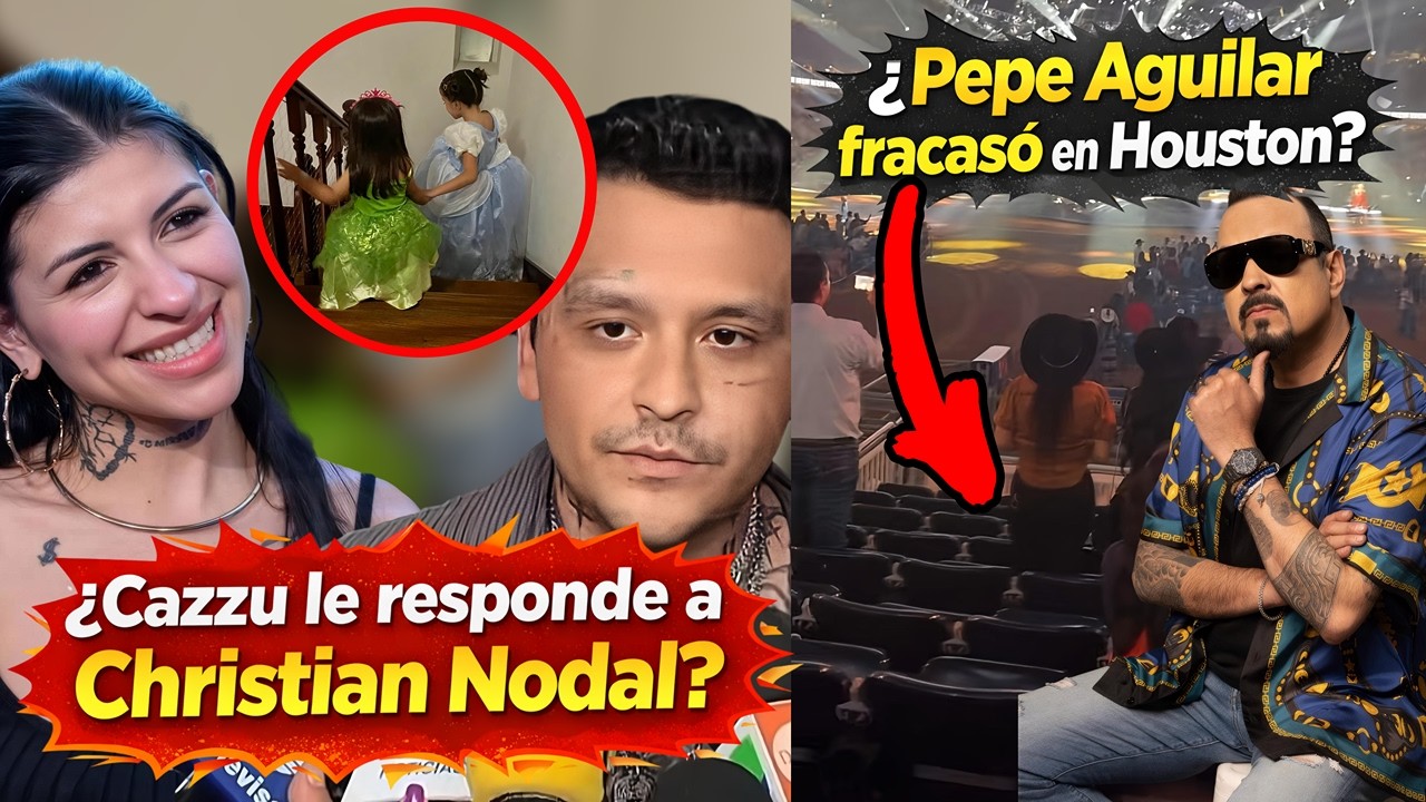 ¿Cazzu le responde a Christian Nodal? ¿Pepe Aguilar fracasó en Houston?