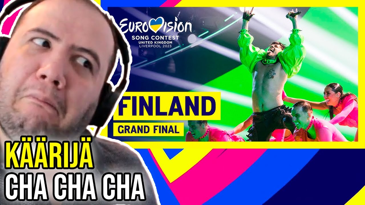 Käärijä - Cha Cha Cha (LIVE)  Finland 🇫🇮 | Grand Final | Eurovision 2023 React - TEACHER PAUL REACTS