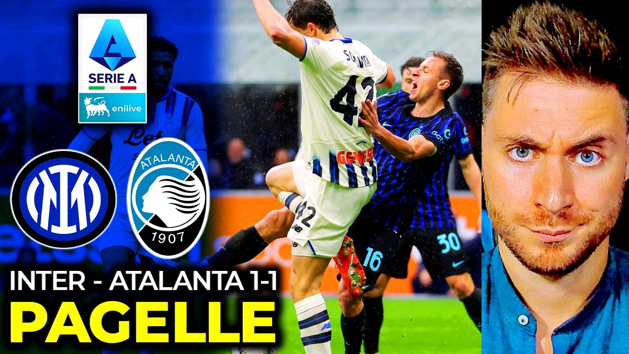 INTER ATALANTA 1-1 THURAM CAPRO ESPIATORIO e l'ARBITRO...