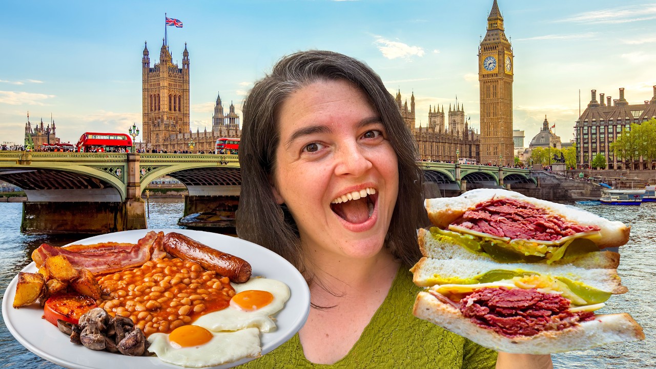 We Tried 10 Famous LONDON Foods (Did NOT Expect This!)