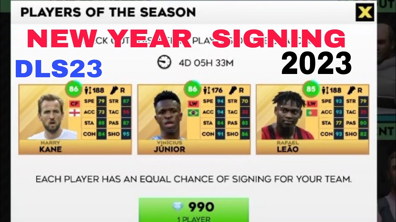 DLS23 R2G! PLAYERS OF THE SEASON