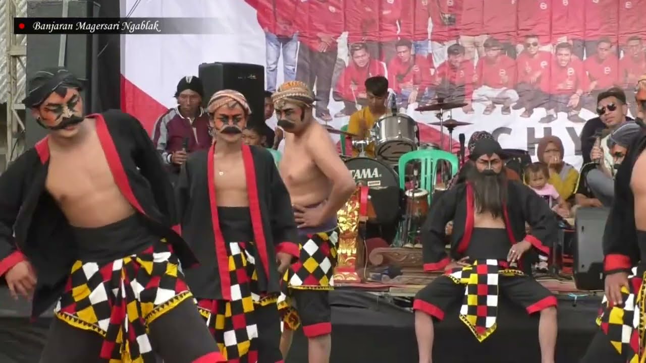 Warok Bandungrejo - Perayaan HUT RI ke 78 Banjaran Desa Magersari Ngablak Magelang - 21 Agustus 2023