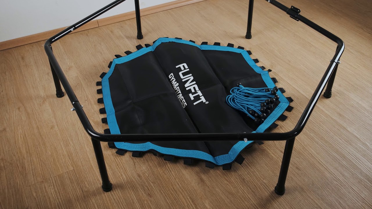 Vyskáčte si dobrú náladu: Fitness trampolína 130cm FUNFIT