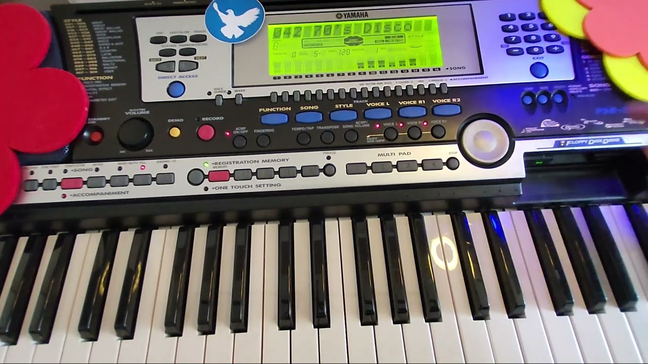 Loving DANCE + DISCO styles  💚  Yamaha PSR-540 keyboard  -  Techno House Funk Party Beat Popo HipHop