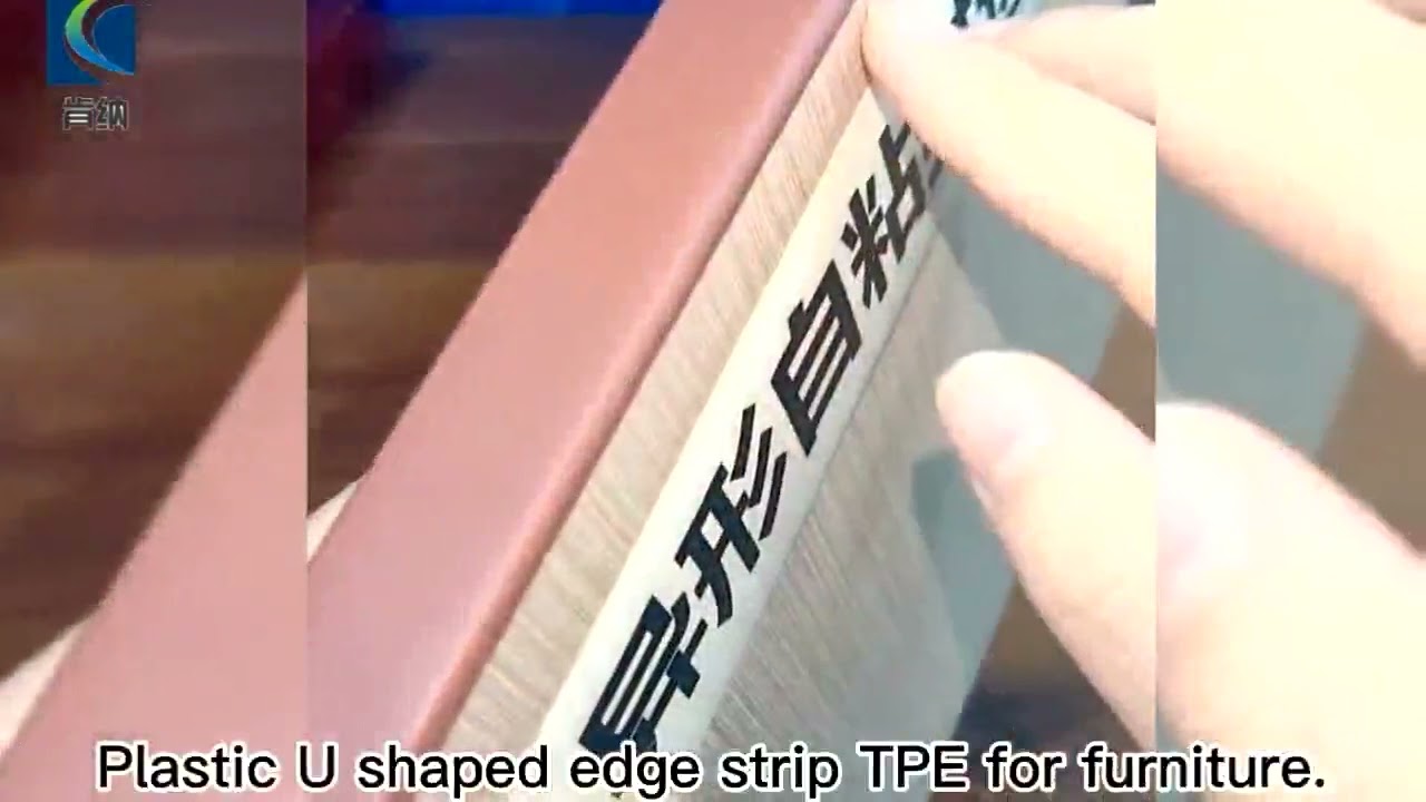 U-shaped Transparent Rubber Edging Strip