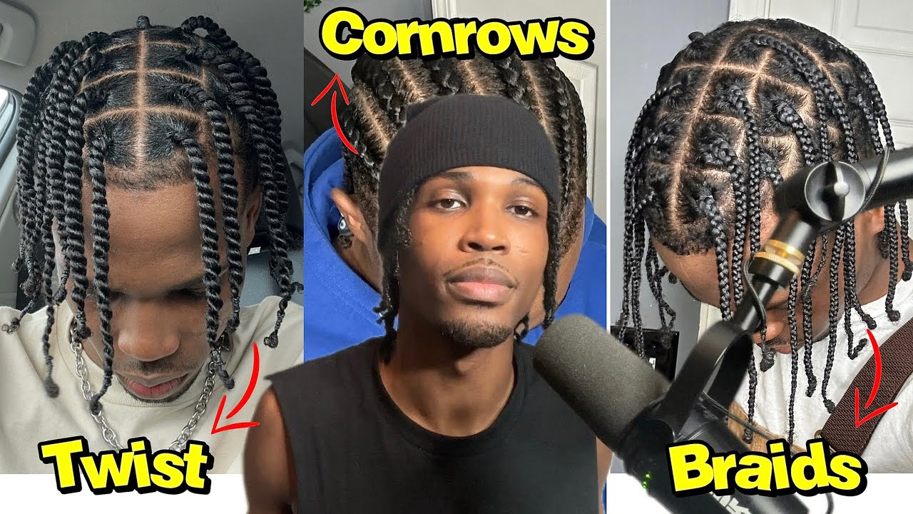 The 10 Best Protective Styles for Growing Long Hair Fast! (For Black Men)