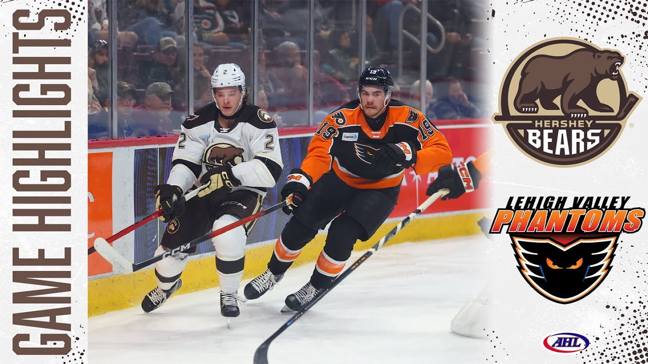 Hershey Bears vs. Lehigh Valley, 10/25/25 | Game Highlights