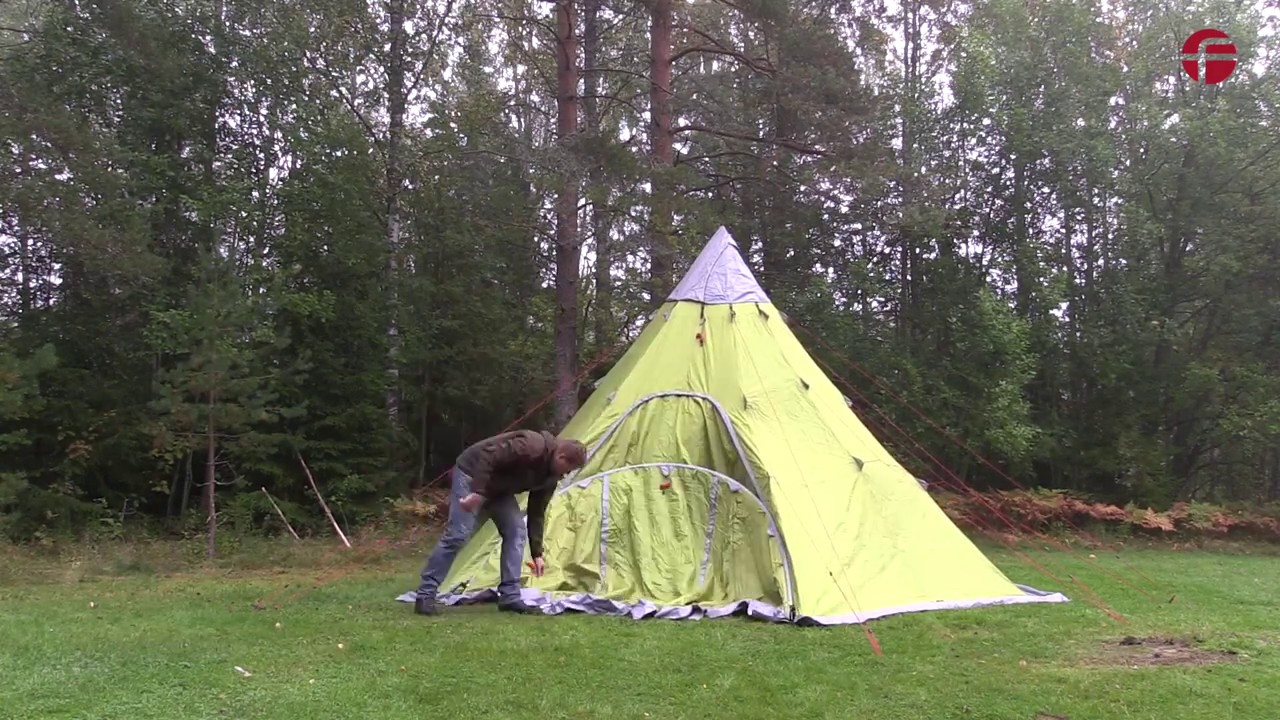 Hvordan sette opp en Frisport lavvo - Extreme 15 Extra