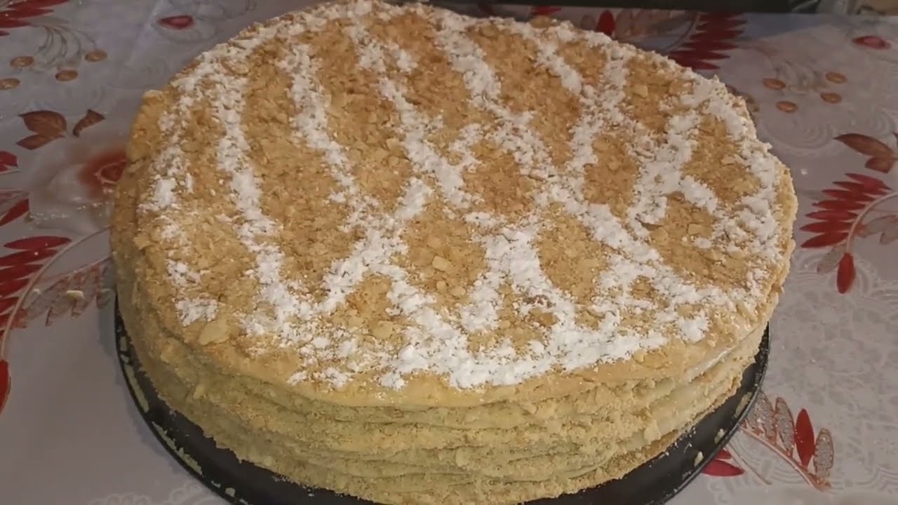EVDE RAHATLIQLA HAZIRLAYA BILECEYINIZ NAPALEON TORTU COX DADLIDIcake#howtomakechocolateathome