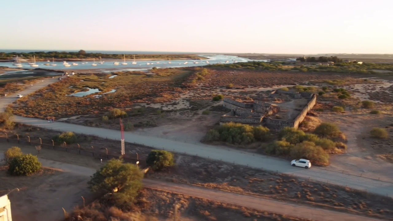 Tavira from the sky