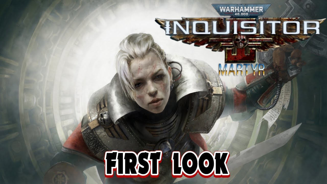 Warhammer 40,000: Inquisitor - Martyr Update Offline Mode First Look In 2024 (Eradicator Assassin)