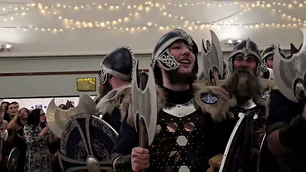 Up Helly Aa   Nesting 2025 at the Weisdale and Whiteness Public Hall