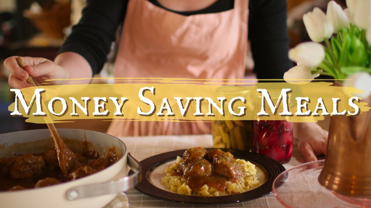 HEALTHY Budget Friendly Meals | 4 Frugal Recipes from Scratch