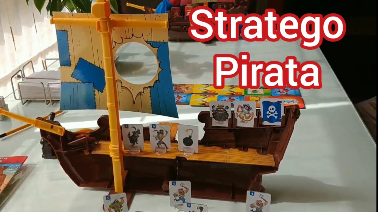 Stratego Pirata - juego de mesa ¿cómo jugar stratego?