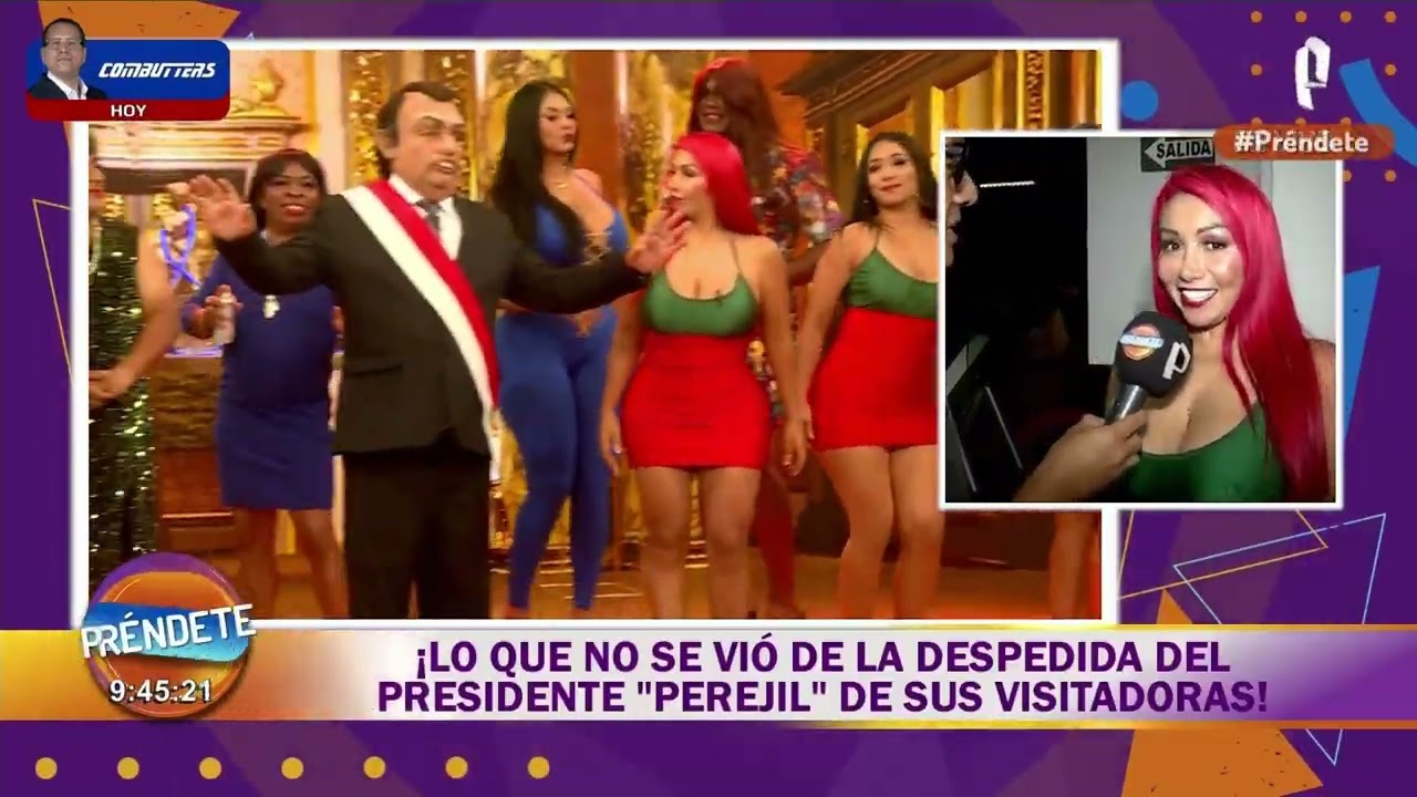 Lo que no se vio de la despedida del presidente 