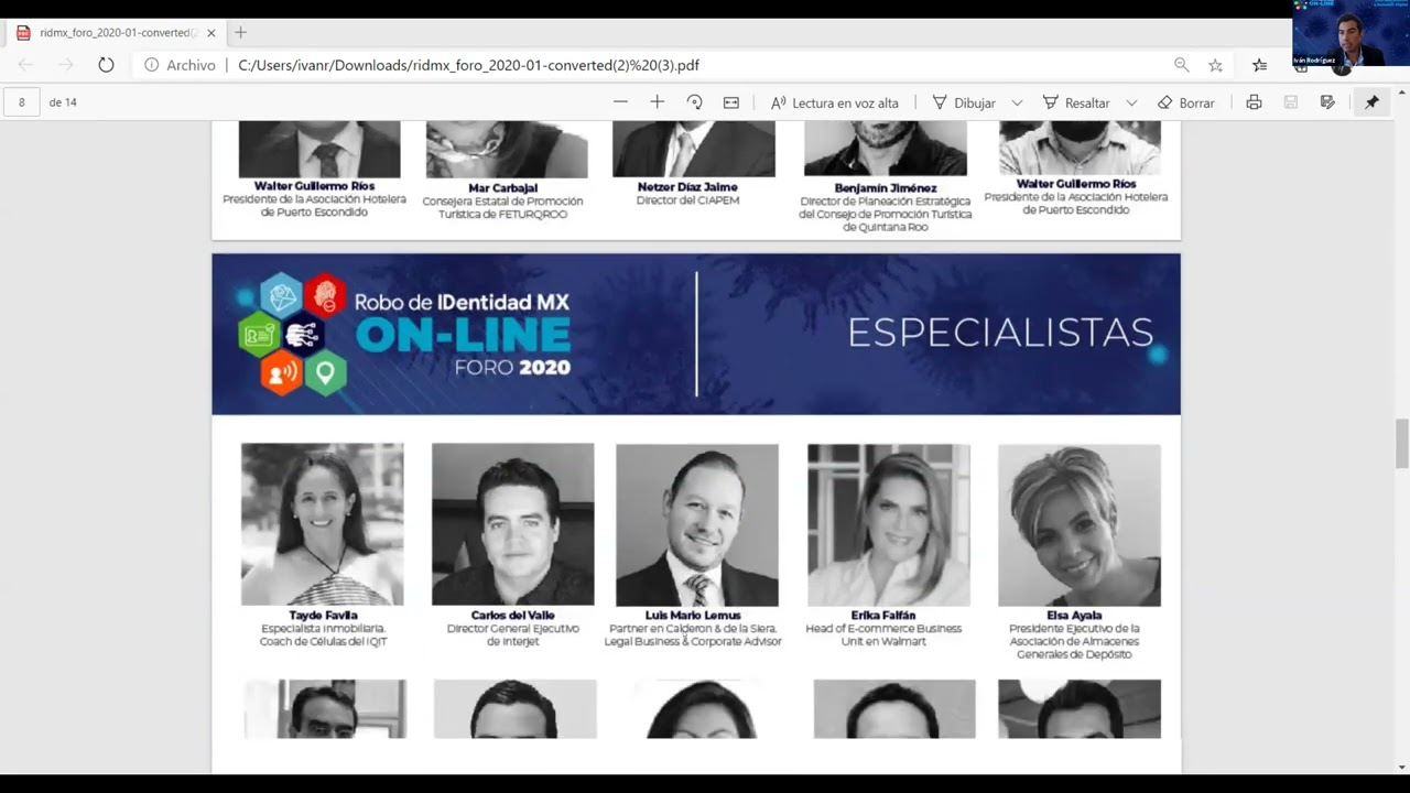 FORO RIDMX 2020 Interoperabilidad e inclusi&oacute;n digital