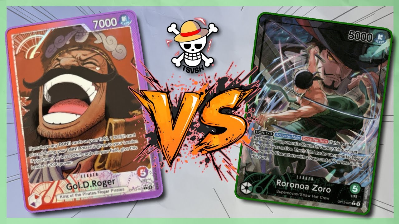 (OP13) Store Treasure Cup 2 RP Roger VS G Zoro (again) OPTCG POV