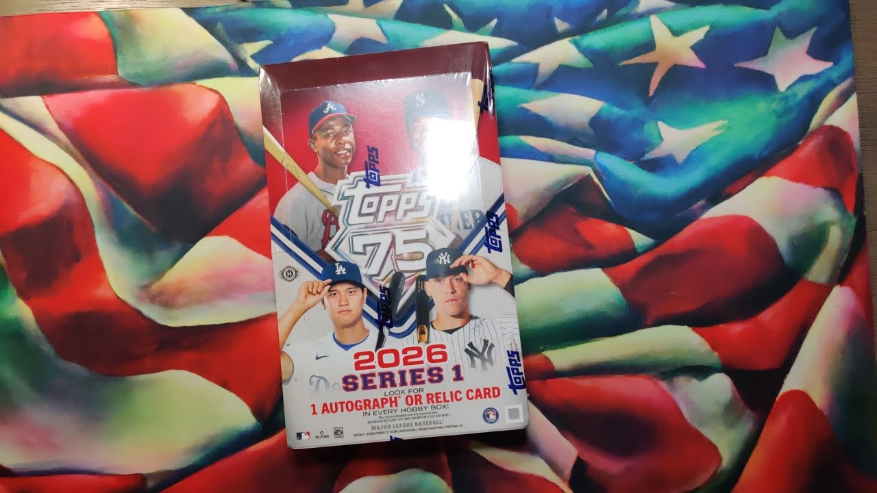 NEW Release Topps Series 1 2026 Hobby box! We hit something big...#topps #mlb #sportscards 