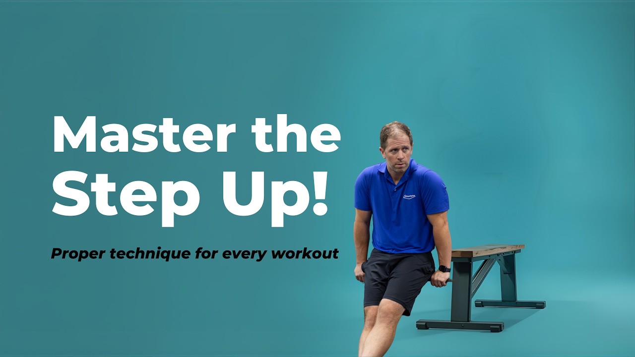 Eliminate knee pain when stepping with this quick tutorial of the step up (what not AND what to do)