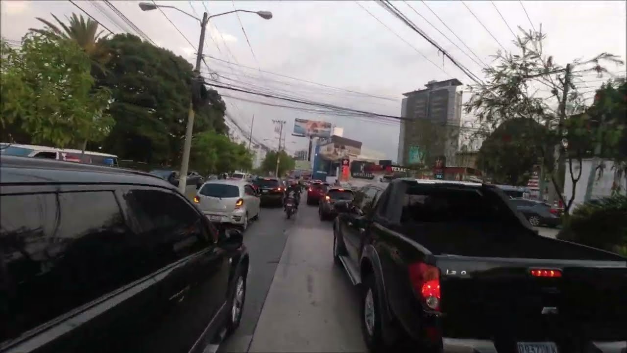 RECORRIDO ZONA 9 A SAN JOSE PINULA POR CARRETERA A EL SALVADOR  GUATEMALA, 1080P FHD