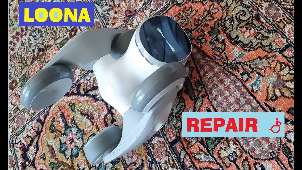 How to repair LOONA. Petbot, robot. Sensor calibration failure. Leg teardown and motor wire repair.
