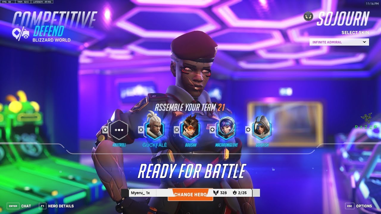 20K DMG! GALE SOJOURN OVERWATCH 2 SEASON 12 TOP 500