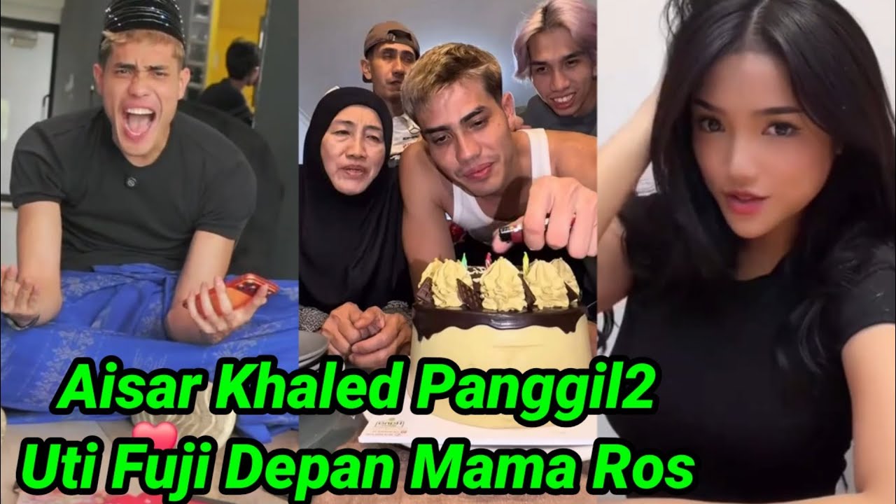 UTI FUJI SALTING DI PANGGIL AYANG AISAR KHALED DEPAN MAMA ROS