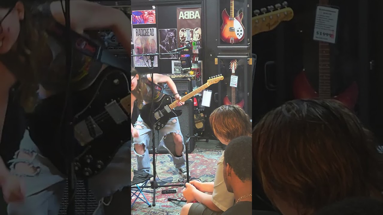Sky Watts plays First Friday March @ the Guitar Shop off Elm Street 