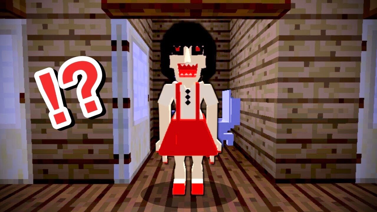 【一緒に遊ぼう…】マイクラでトイレの花子さんに引きずり込まれる😱 いじめられた恨みで襲ってくる恐怖の幽霊… トラップは効くのか💦 学校の怪談ホラーゲーム【まいくら minecraft】ぽっぴんず