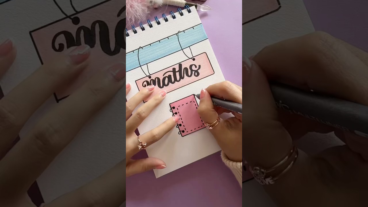 Потрясающая идея для первой страницы: Математика ✨ 