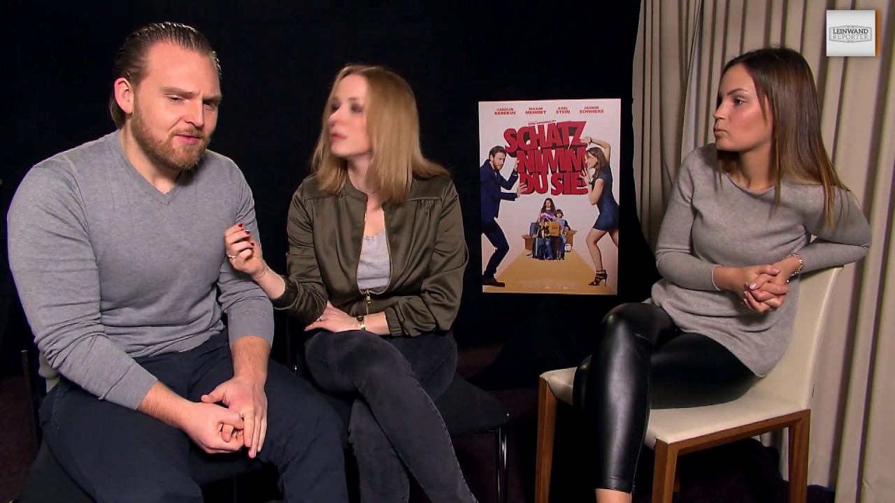 Jasmin Schwiers und Axel Stein im Interview zu SCHATZ, NIMM DU SIE