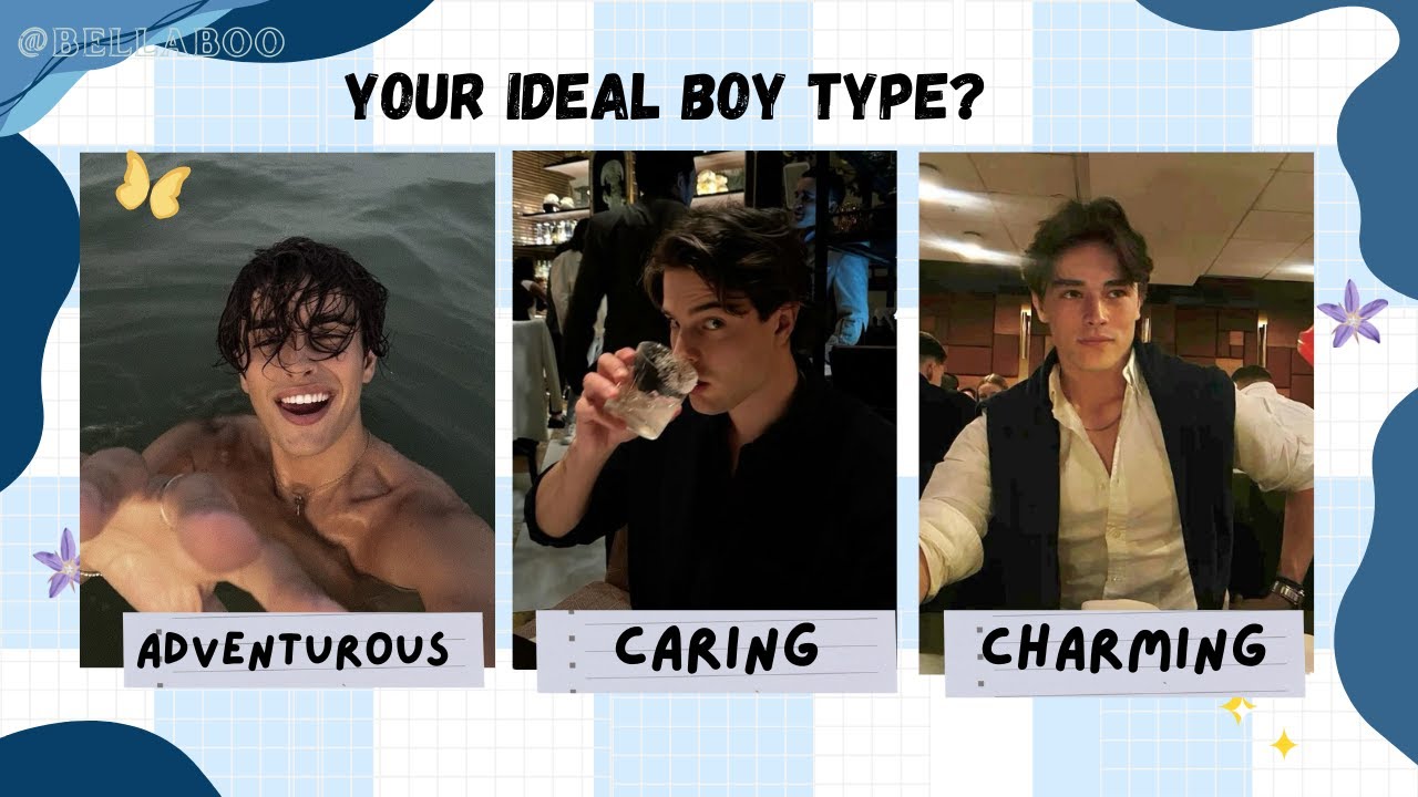 Find Your Ideal Boy Type Quiz! ✨💜 | Fun Personality Quiz!
