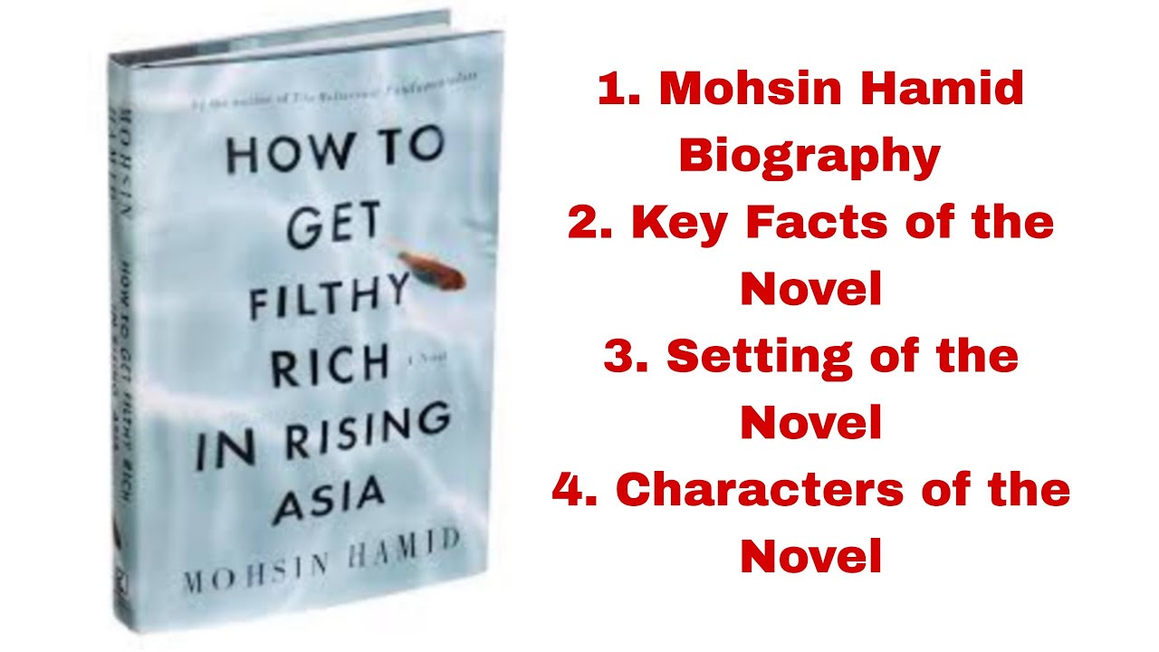 How to Get Filthy Rich in Rising Asia by Mohsin Hamid| Key Facts| Characters| Setting in Urdu/Hindi