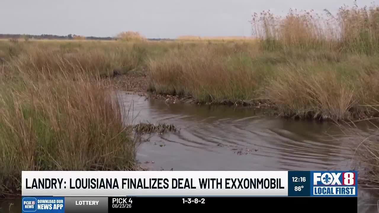 Губернатор заявил, что Луизиана достигла окончательного соглашения с Exxon по искам о защите побе...