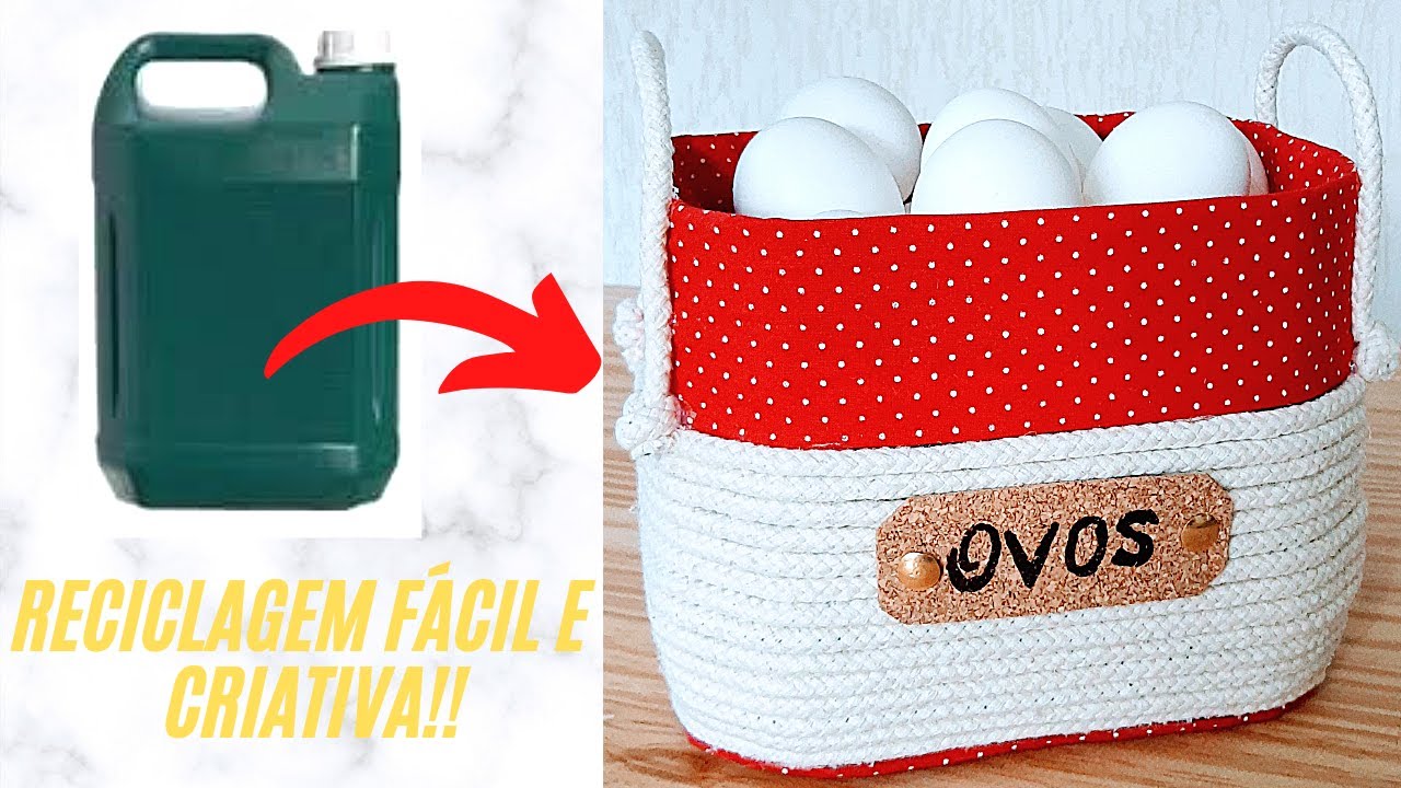 RECICLAGEM COM GARRAFAS PLÁSTICAS IDEIAS FÁCEIS E CRIATIVAS!