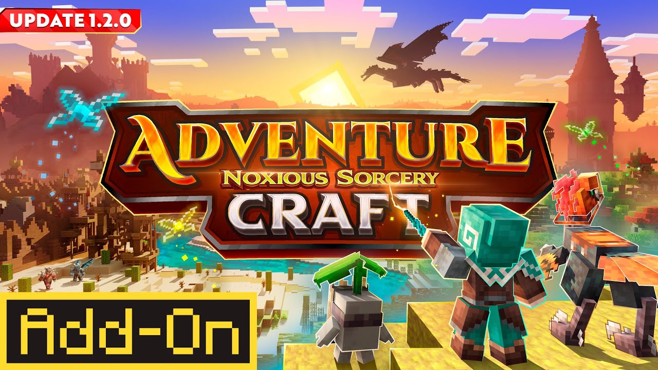 AdventureCraft Add-On (Official Trailer)