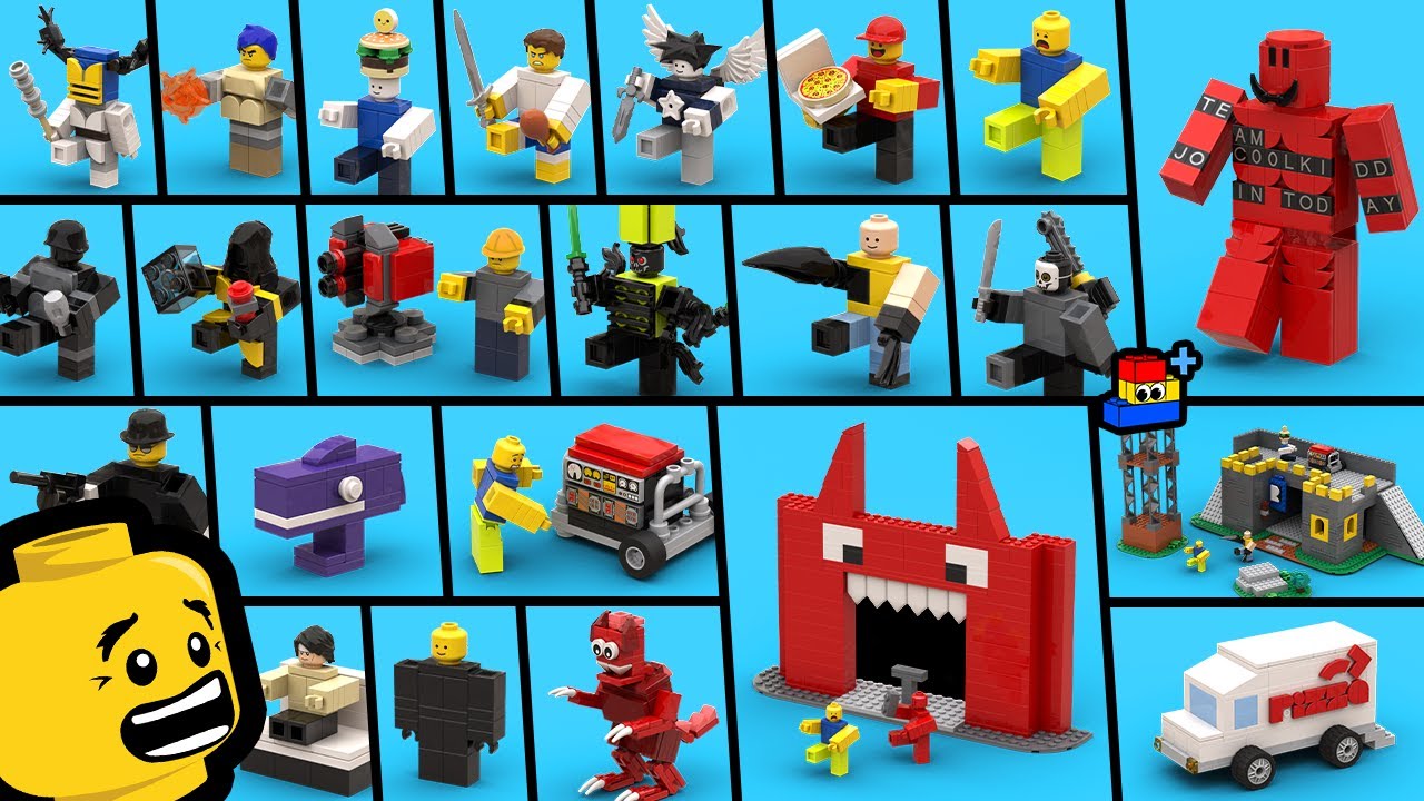How to Build LEGO Roblox Forsaken (Minifigures and Playsets)