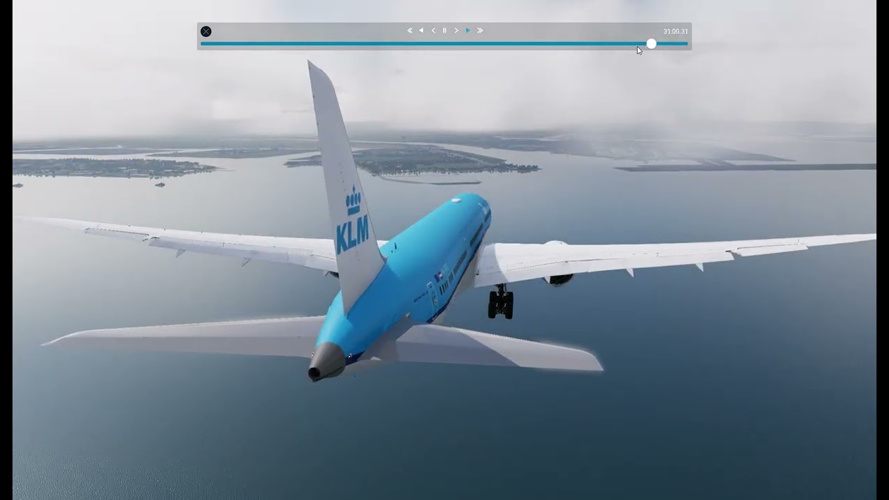 KLM BOEING 787-10 LANDING IN TOKYO