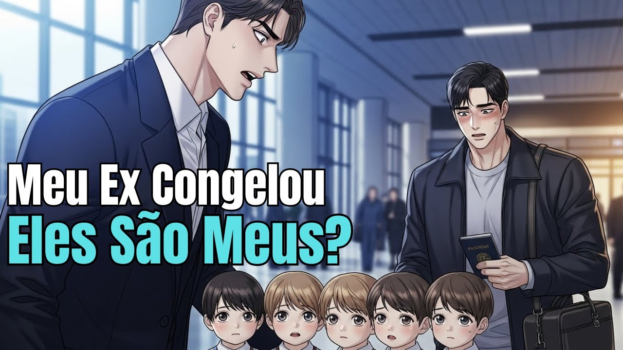 Meu Ex Alfa Me Viu no Aeroporto — Com os QUÍNTUPLOS Que Ele Nunca Soube Que Existiam