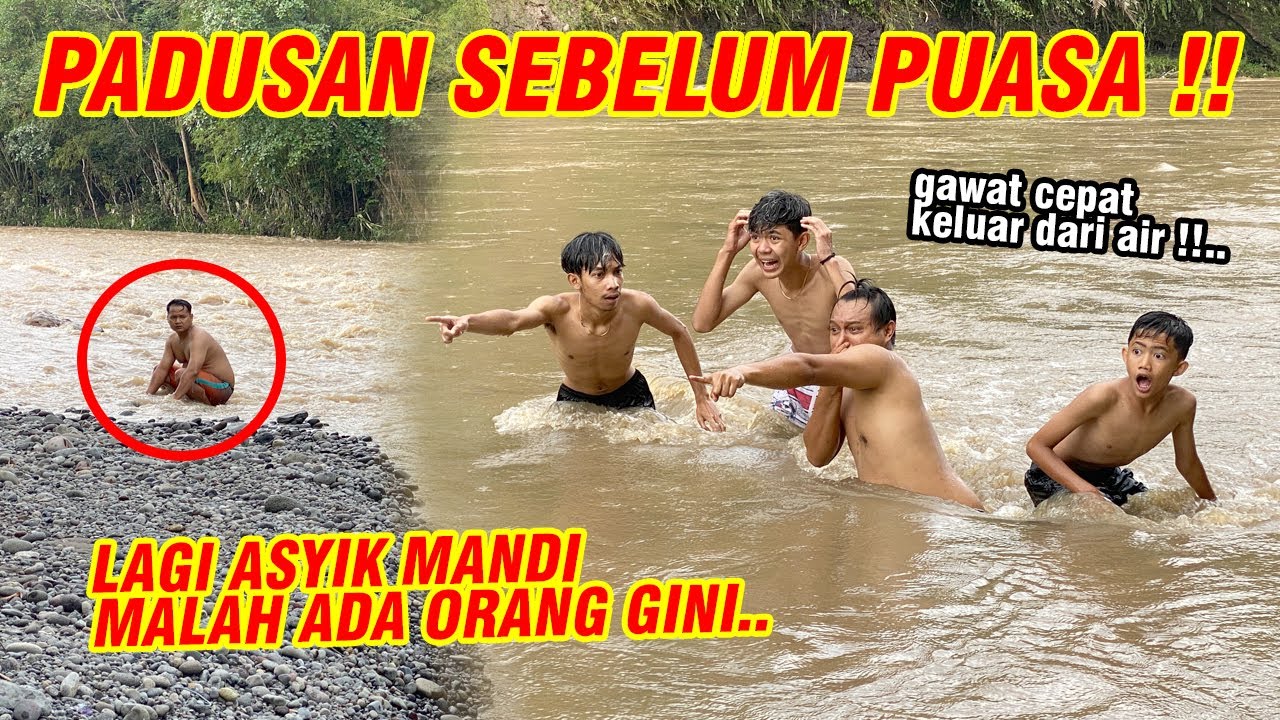 SERU BANGET GAES !! Ritual mandi 