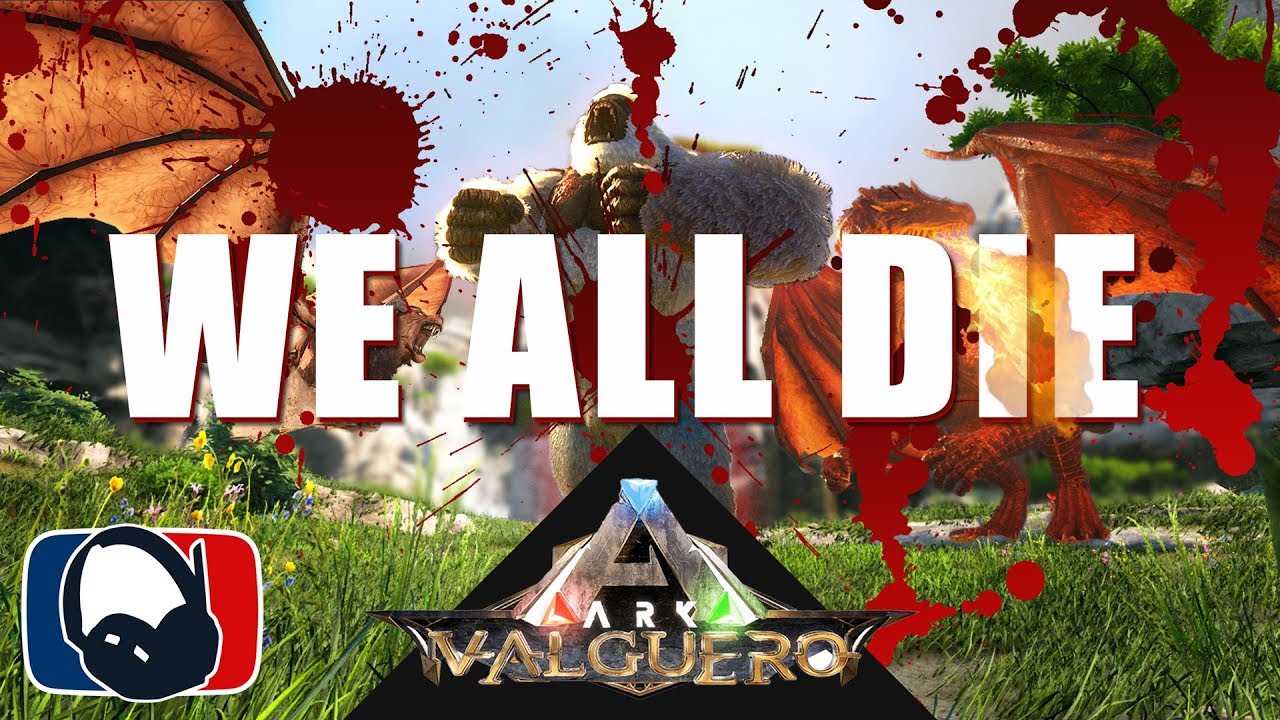 ARK Valguero BOSS FIGHT (Deinonychus & John Madden!)
