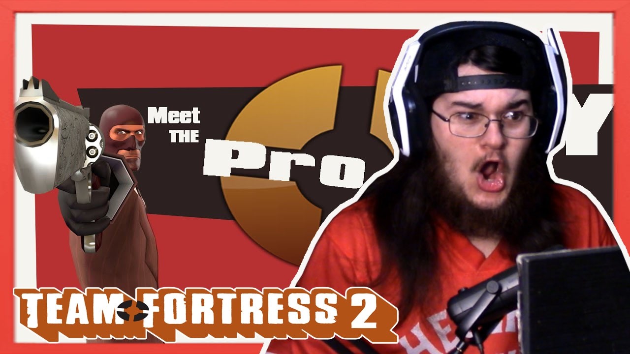 Реакция фаната Team Fortress 2 на встречу с профессиональным экшен-шпионом [SFM]!
