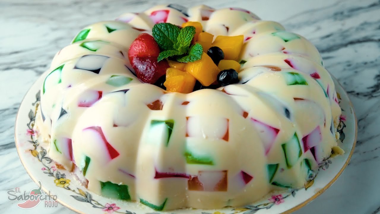 Gelatina Mosaico de 3 Leches - 
