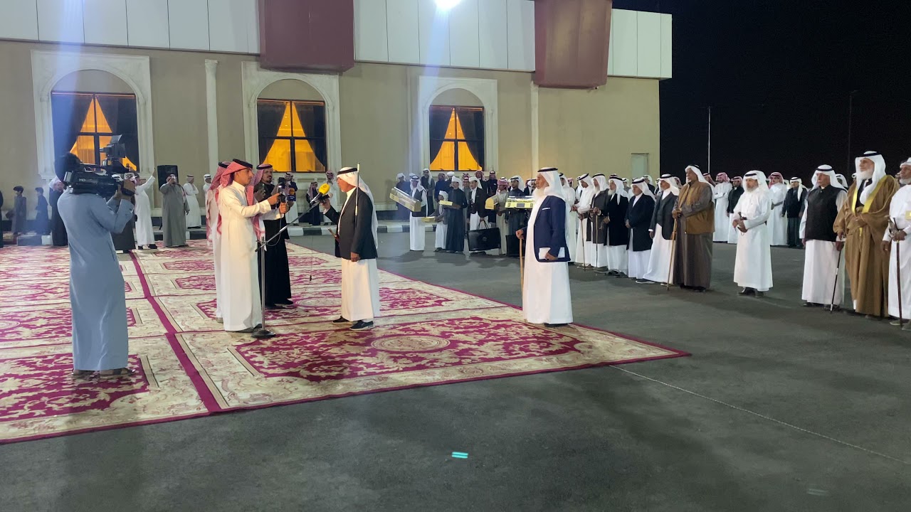 اقبالة رجال يام على قحطان بمناسبة زواج رعد بن مسفر ال فردان عبيده