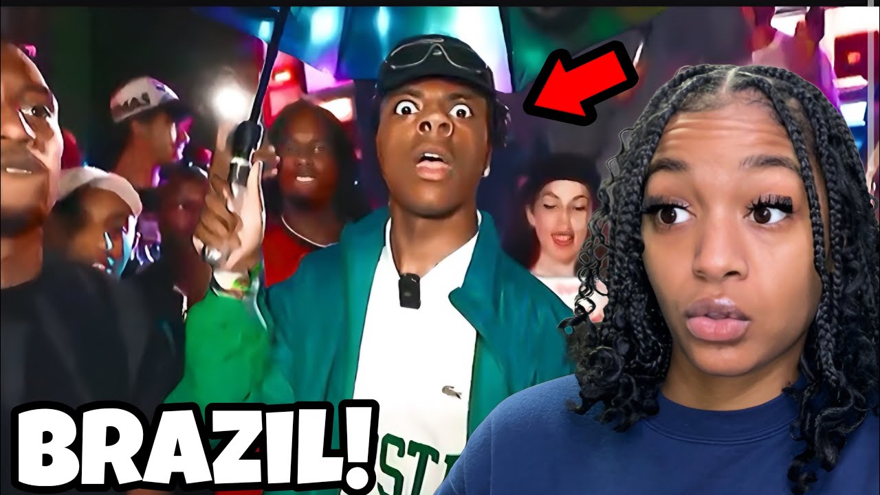 This Looks Fun! 🥰 BbyLon Reacts to iShowSpeed Goes to A Party in A Brazilian Favela