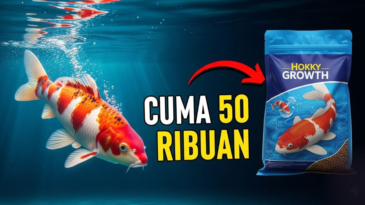 5 Rekomendasi PAKAN KOI Murah Terbaik, Bikin Ikan Sehat, Warna Cerah & Bulky!
